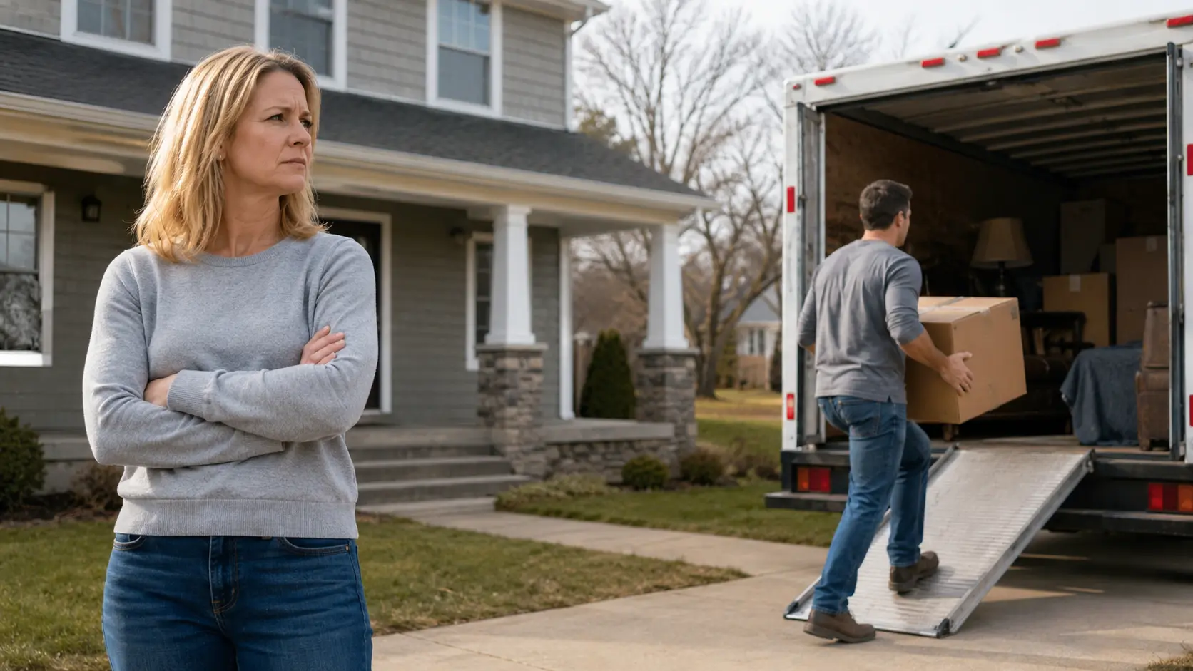 moving out of the house